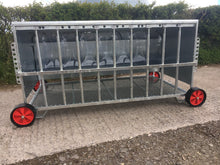 Load image into Gallery viewer, 7.5ft Walk in Sheep Creep Feeder Mesh Floor- Various types