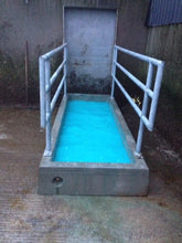 Load image into Gallery viewer, Concrete Cattle Footbath
